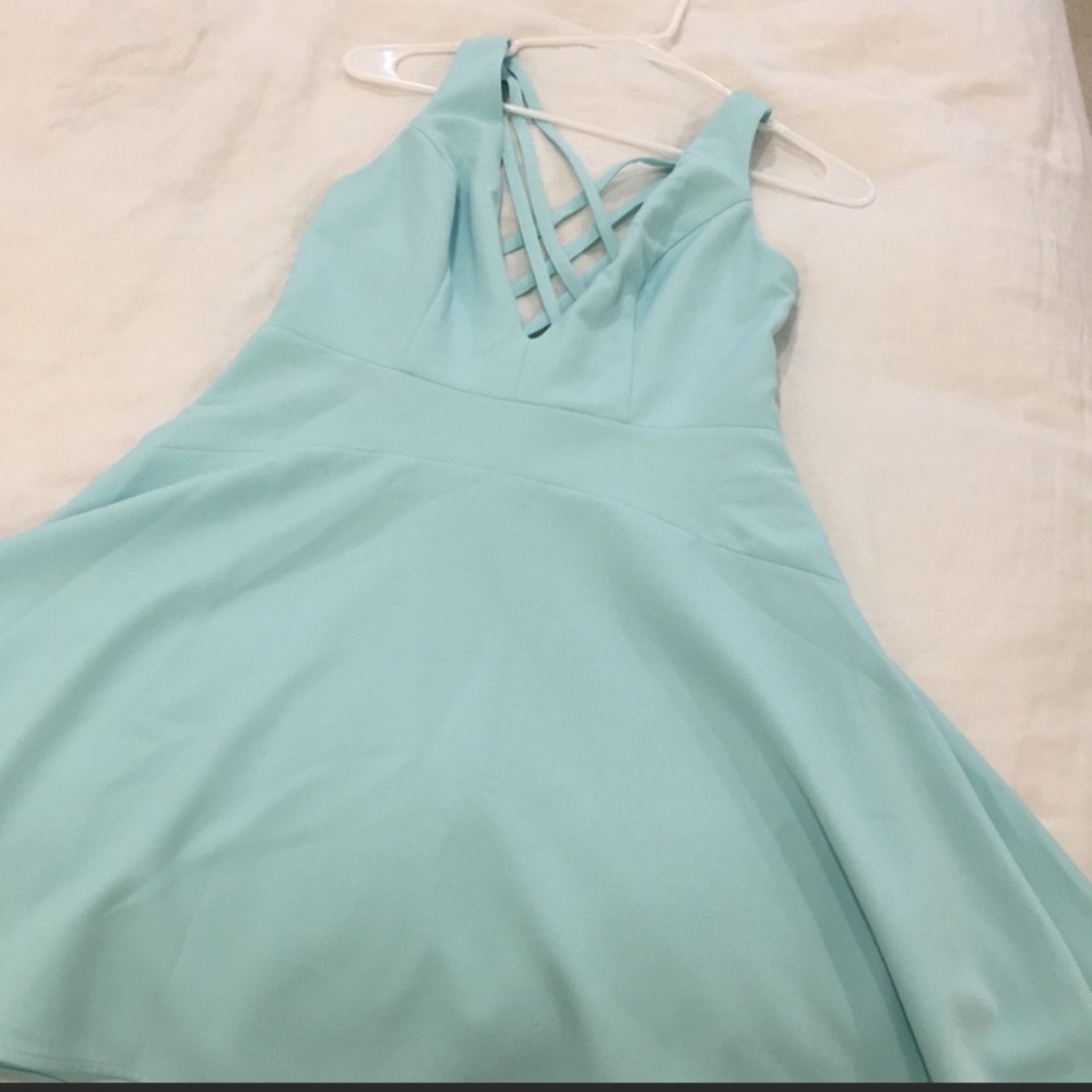 Aqua Dress